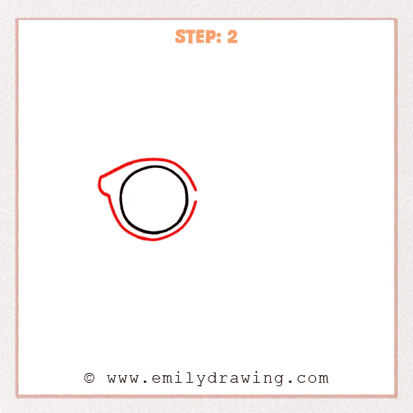 how to draw a cartoon sunglasses - The first lens now has a thicker outer frame and a darker inner rim, with a small opening on the right.